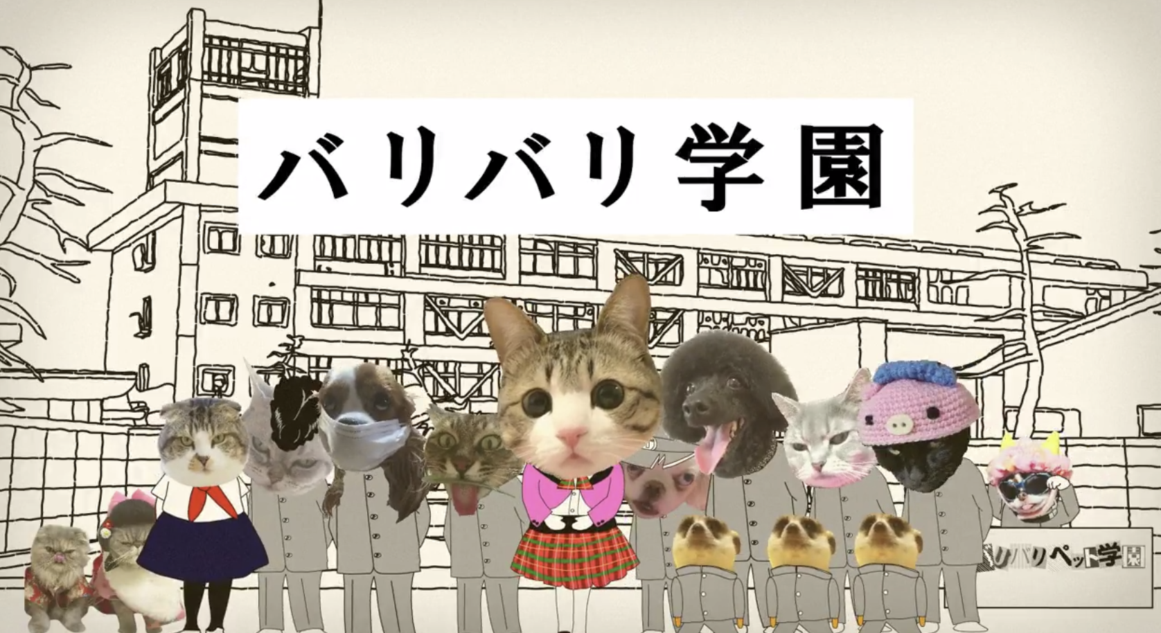 押忍!私立バリバリペット学園第18話「校歌ニャ歌うワン」
