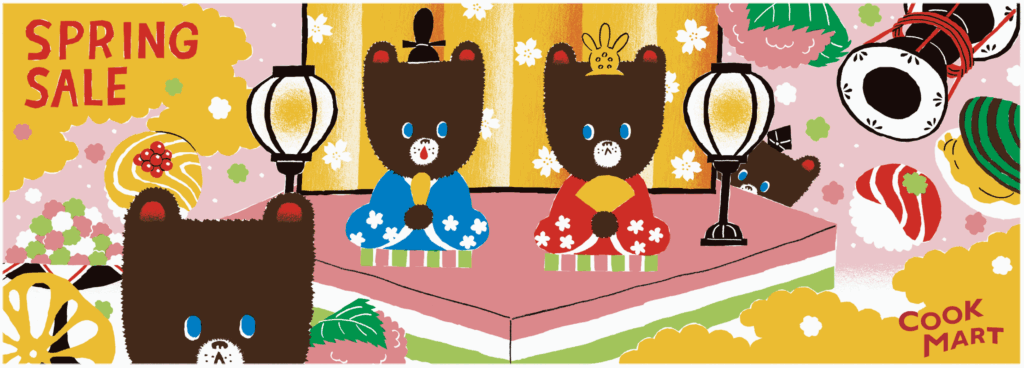 ひな祭りバナー